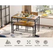 Elno Dining Set furniture liqana