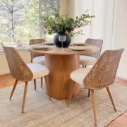 5 - Piece Round Dining Table Set