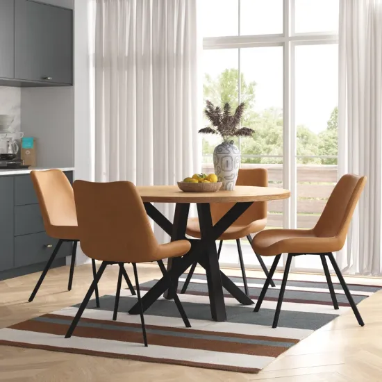 4 - Person Round Dining Table Set