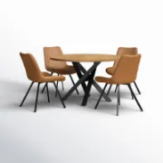 4 - Person Round Dining Table Set