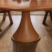 Round  Kitchen Dining Table Set