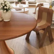Round  Kitchen Dining Table Set