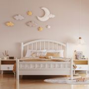 Wooden Nightstand for Kids