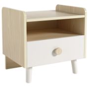 Wooden Nightstand for Kids