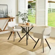 Modern Dining Set Round Table
