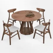 Round 5-Piece Dining Set