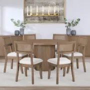Oak Wood Dining Set