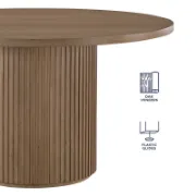Oak Wood Dining Set