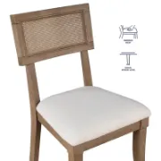 Oak Wood Dining Set