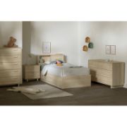 Children’s Wooden Bedside Table with Two Drawers