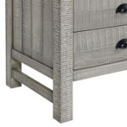 Wooden Nightstand for Kids with Rustic Finish