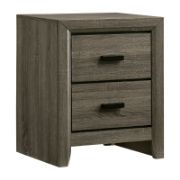 Children's Nightstand with 2 Storage Drawers