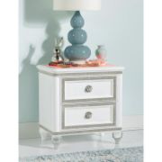 Glamorous LED Lighted Kids Nightstand
