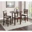 2 - Person Solid Wood Top Dining Set