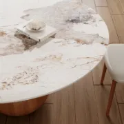 3 - Piece Modern Farmhouse Round Dining Table Set For 2