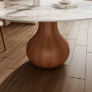 3 - Piece Modern Farmhouse Round Dining Table Set For 2