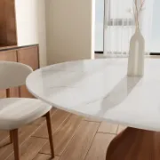 3 - Piece Modern Farmhouse Round Dining Table Set For 2