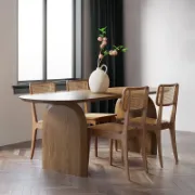 Solid Wood Dining Table