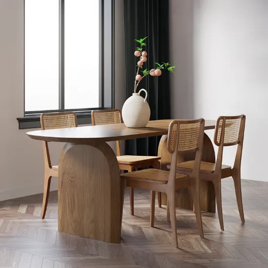 Solid Wood Dining Table