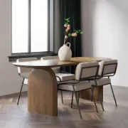Solid Wood Dining Table