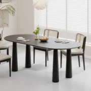 Oval Wood Dining Table Kitchen Table