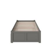 Minimalist Bed with Trundle for Kids