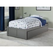 Minimalist Bed with Trundle for Kids