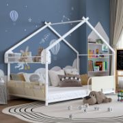 Children's Bed in House Shape