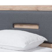 Twin Upholstered Platform Bed with Storage Drawers for Kids