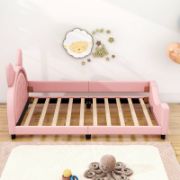 Kids' Cartoon Ears Twin Platform Bed