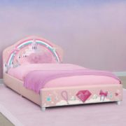 Princess Upholstered Twin Bed