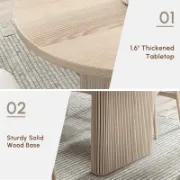 Oval Extendable Dining Table