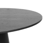 Solid Oak Round Pedestal Dining Table