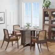 Round Wood Dining Table