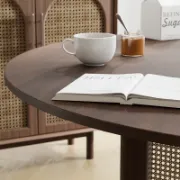 Round Wood Dining Table