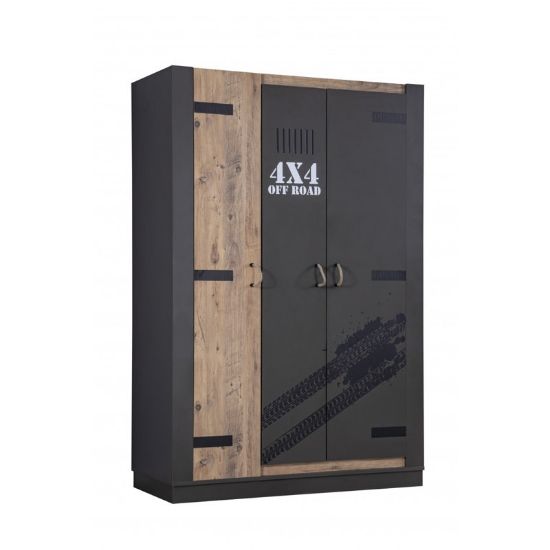 Modern Panel Kids' Wardrobe