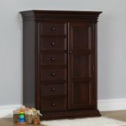 Classic Children's Wardrobe with 6 Drawers and Storage Door