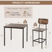 4 - Person Four Leg Dining Set