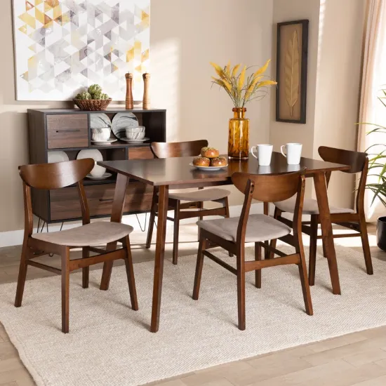 4 - Person Solid Wood