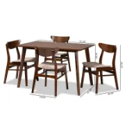 4 - Person Solid Wood