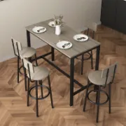 5-Piece Bar Table Set