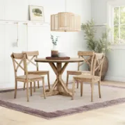 4 - Person Pedestal Dining Set