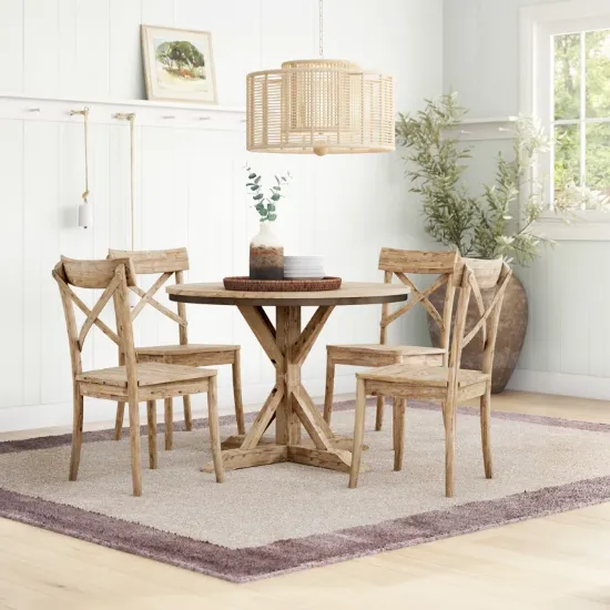4 - Person Pedestal Dining Set