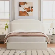 Hydraulic Upholstered Storage Bed