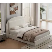 Hydraulic Upholstered Storage Bed