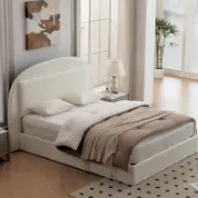 Hydraulic Upholstered Storage Bed