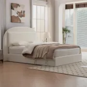 Hydraulic Upholstered Storage Bed