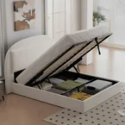 Hydraulic Upholstered Storage Bed