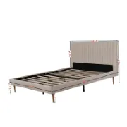 Modern Upholstered Platform Bed