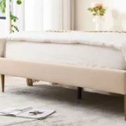 Modern Upholstered Platform Bed